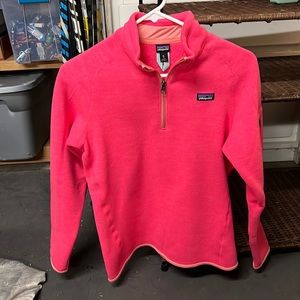 Girls Patagonia XL (14) better sweater quarter zip